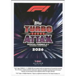 Get Pierre Gasly La Monumental Topps Turbo Attax 2026