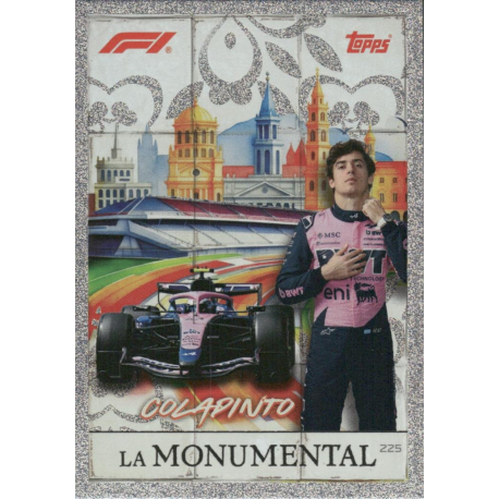 Encuentra Franco Colapinto La Monumental Colección F1 Turbo Attax 2026