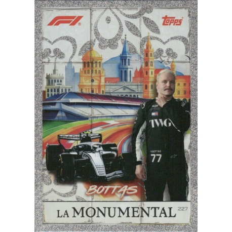 Añade a tu colección Valtteri Bottas La Monumental Colección F1 Turbo Attax 2026