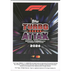 Añade a tu colección  Lando Norris F1 Turbo Attax Legacy Turbo Attax F1 2026