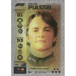 Compra online Oscar Piastri F1 Turbo Attax Legacy Topps Formula 1 Turbo Attax 2026