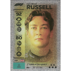 Consigue ahora George Russell F1 Turbo Attax Legacy Cards Turbo Attax 2026