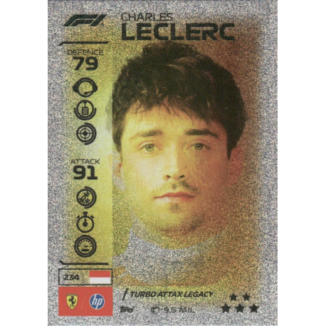 Compra Charles Leclerc F1 Turbo Attax Legacy Colección Topps Turbo Attax Formula 1 2026
