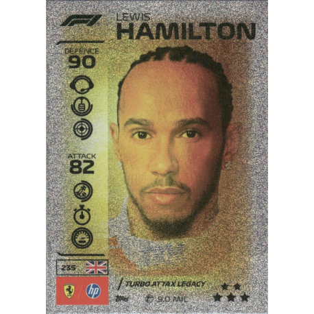 Get it now Lewis Hamilton F1 Turbo Attax Legacy F1 Turbo Attax 2026