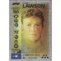 Colecciona  Liam Lawson F1 Turbo Attax Legacy Cartas Turbo Attax Formula 1 2026
