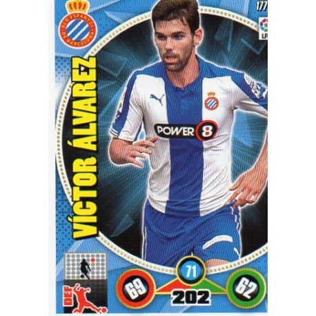 Víctor Álvarez Espanyol 177 Adrenalyn XL La Liga 2014-15