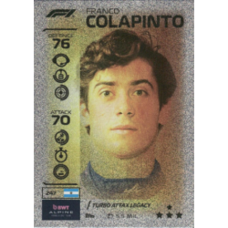 Añade a tu colección Franco Colapinto F1 Turbo Attax Legacy Cards Turbo Attax 2026