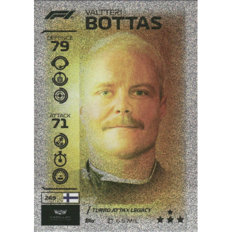 Compra Valtteri Bottas F1 Turbo Attax Legacy Cartas F1 Turbo Attax 2026