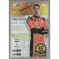 Añade a tu colección Richard Verschoor 10 Years Of F2 – Most Successful Formula 1 Turbo Attax 2026