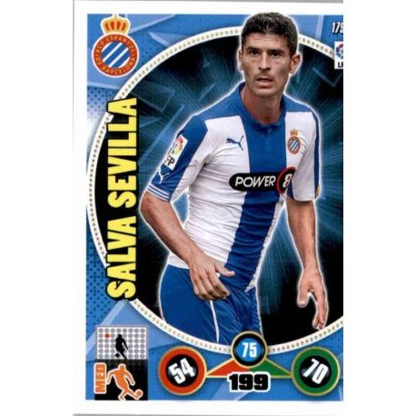 Salva Sevilla Espanyol 179 Adrenalyn XL La Liga 2014-15