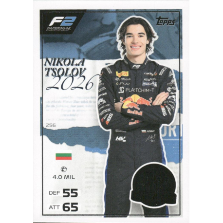 Get Nikola Tsolov F2 One To Watch Turbo Attax Formula 1 Cards 2026
