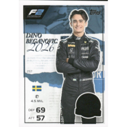 Añade a tu colección Dino Beganovic F2 One To Watch Topps F1 Cards Turbo Attax 2026