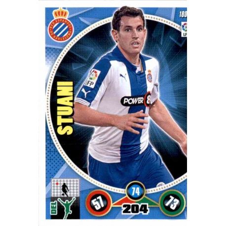 Stuani Espanyol 180 Adrenalyn XL La Liga 2014-15
