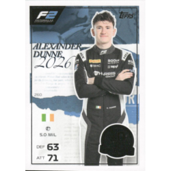 Añade a tu colección Alexander Dunne F2 One To Watch Topps F1 Cards Turbo Attax 2026