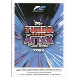 Find and Buy Cards Alexander Dunne F2 One To Watch Topps Turbo Attax 2026