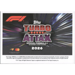Get Lando Norris Signature Style Topps Turbo Attax 2026