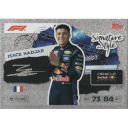 Colecciona Isack Hadjar Signature Style Cards Formula 1 Turbo Attax 2026