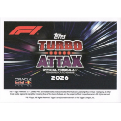 Add to your collection Isack Hadjar Signature Style Turbo Attax F1 2026