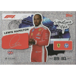Colecciona Lewis Hamilton Signature Style Colección Turbo Attax 2026