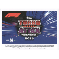 Find and Buy Cards Arvid Lindblad Signature Style Cards Turbo Attax 2026
