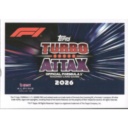 Get it now Franco Colapinto Signature Style Turbo Attax Formula 1 Cards 2026