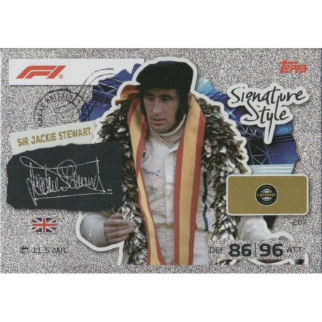 Compra online Sir Jackie Stewart Signature Style Cards Turbo Attax 2026