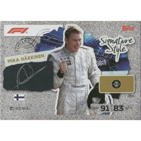 Consigue  Mika Häkkinen Signature Style Formula 1 Turbo Attax 2026