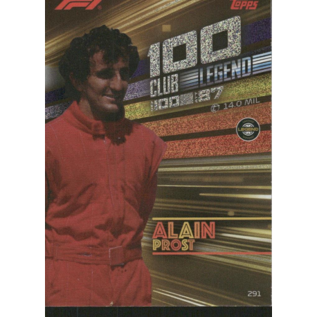 Compra Alain Prost 100 Club – Legend Colección Topps Turbo Attax Formula 1 2026