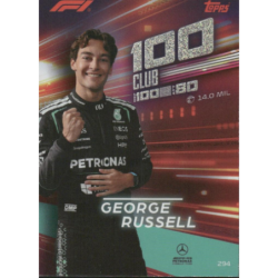 Completa tu colección George Russell 100 Club Turbo Attax Formula 1 Cards 2026
