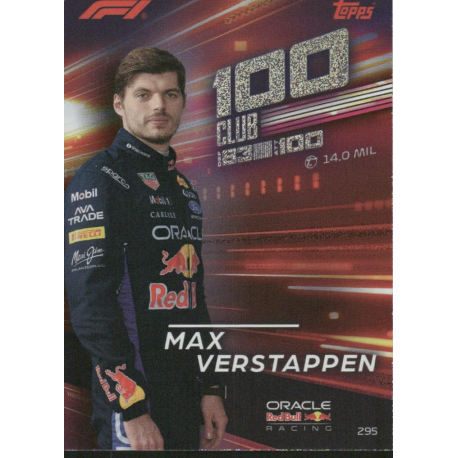 Get yours Max Verstappen 100 Club Topps Turbo Attax 2026