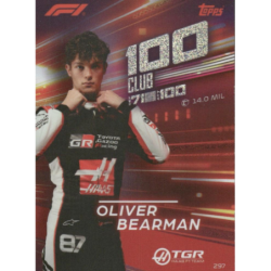 Consigue ahora Oliver Bearman 100 Club Topps F1 Turbo Attax 2026