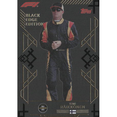 Completa tu colección Kimi Räikkönen Black Edge Topps F1 Turbo Attax 2026
