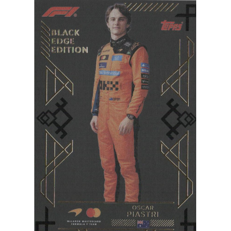 Añade a tu colección Oscar Piastri Black Edge Colección Turbo Attax 2026