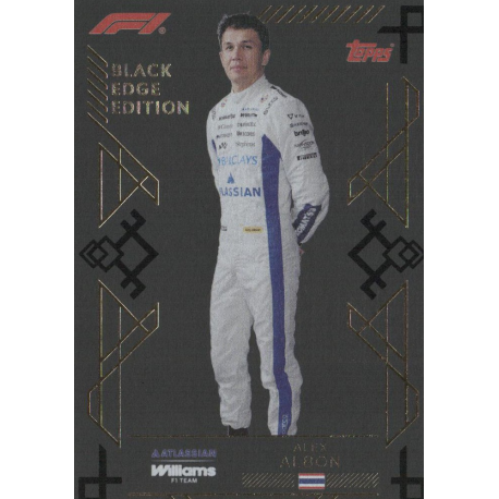 Collect Alex Albon Black Edge F1 Turbo Attax 2026