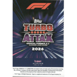 Buy Cards Pierre Gasly Diamond Infinity F1 Cards Topps Turbo Attax 2026