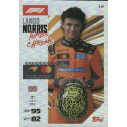Añade a tu colección Lando Norris Turbo Chrome Cartas Topps Turbo Attax 2026