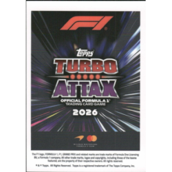 Encuentra Oscar Piastri Turbo Chrome Topps Formula 1 Turbo Attax 2026