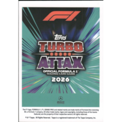 Busca y compra  George Russell Turbo Chrome Turbo Attax Formula 1 2026