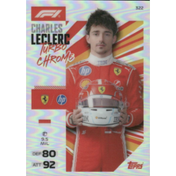 Compra online Charles Leclerc Turbo Chrome Cartas Topps Turbo Attax 2026