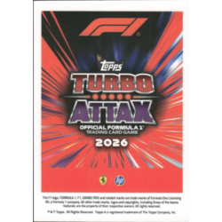 Compra online Charles Leclerc Turbo Chrome Cartas Topps Turbo Attax 2026