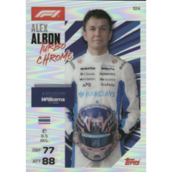 Compra Alex Albon Turbo Chrome Cards Turbo Attax 2026