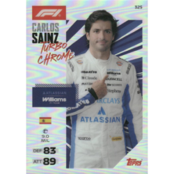 Hazte con Carlos Sainz Turbo Chrome Turbo Attax Formula 1 2026