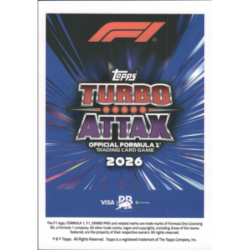 Collect Arvid Lindblad Turbo Chrome Turbo Attax F1 2026