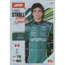 Completa tu colección Lance Stroll Turbo Chrome Colección F1 Turbo Attax 2026