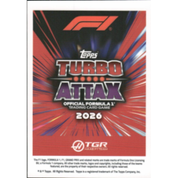 Compra Esteban Ocon Turbo Chrome Topps F1 Turbo Attax 2026