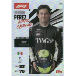 Compra online Sergio Perez Turbo Chrome Cartas Turbo Attax Formula 1 2026