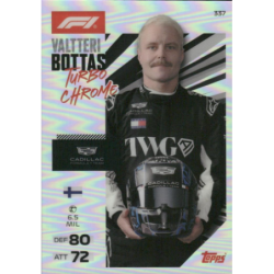 Hazte con Valtteri Bottas Turbo Chrome Topps Formula 1 Turbo Attax 2026
