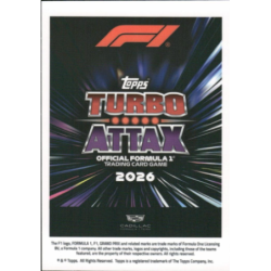 Find Valtteri Bottas Turbo Chrome Topps F1 Turbo Attax 2026
