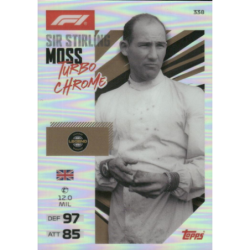 Consigue ahora Sir Stirling Moss Turbo Chrome F1 Turbo Attax 2026