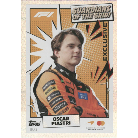 Buy Cards Oscar Piastri Guardians Of The Grid Topps Turbo Attax 2026